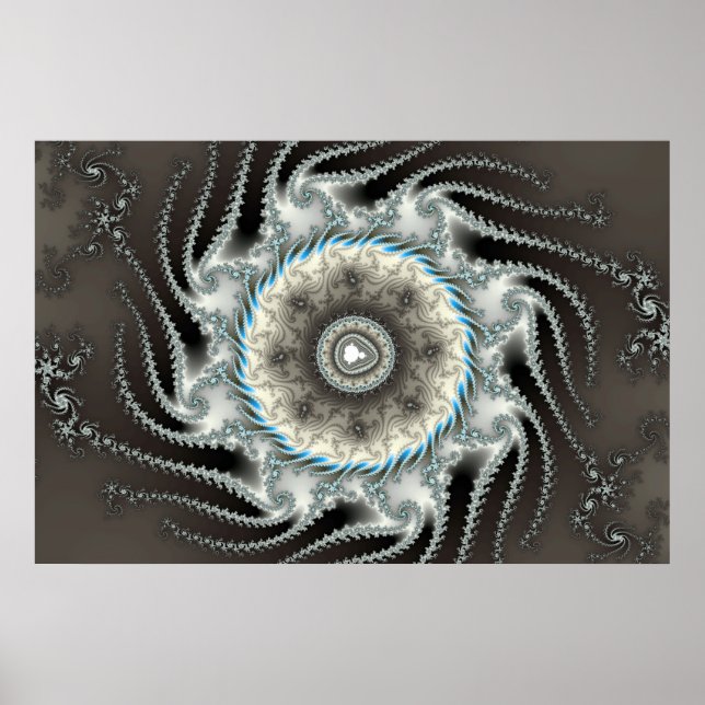 Scuibish - Poster Fractal (Devant)