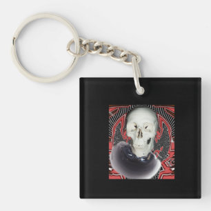 Scull Keychain