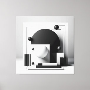 Sculpted Grandeur  Canvas Print