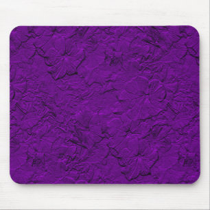 Sculpted Petunias, Purple Mousepad