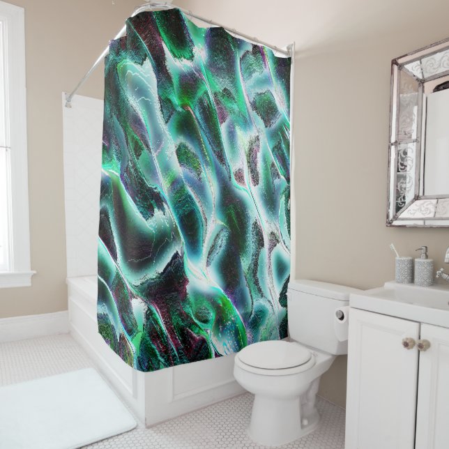 Sculpted rough digital waterfalls and rainforests? (In Situ)