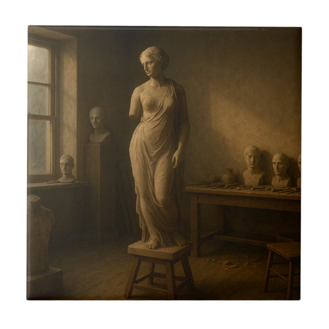 Sculpter's Art Studio Tile (Front)