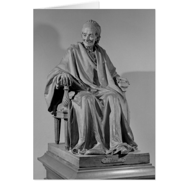 Sculpture assise de Voltaire (Devant)