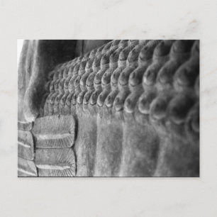 Sculpture assyrienne   Carte postale personnalisab