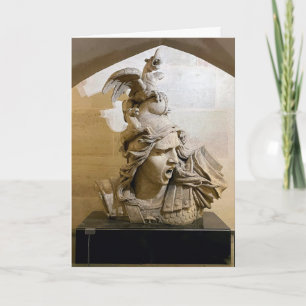 Sculpture inside the Arc de Triomphe Card