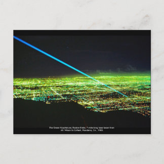 Sculpture laser par Rockne Krebs Carte postale