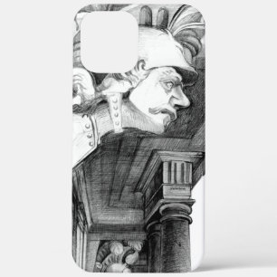 Sculpture of castle Pencil Art iPhone 12 Pro Max Case
