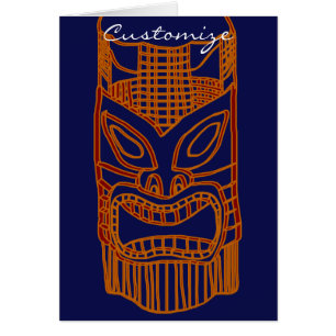 Sculpture Thunder_Cove en Tiki d'or