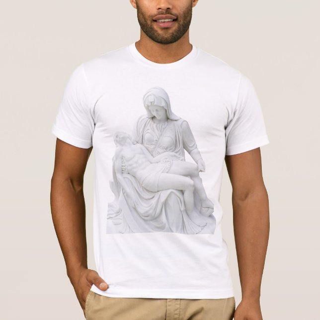 Sculptured Pieta T-Shirt (Front)