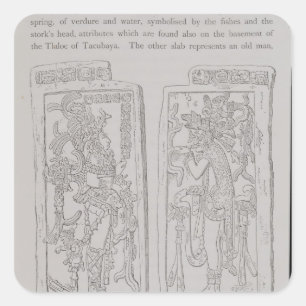 Sculptured Stones from the 'Temple of the Square Sticker