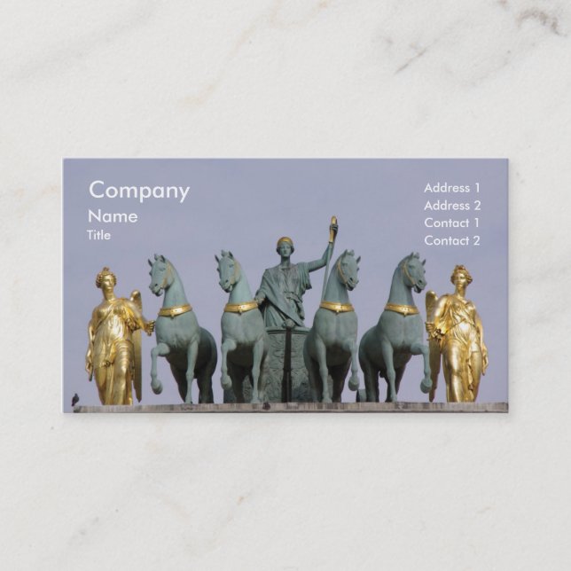 Sculptures Business Card (Front)