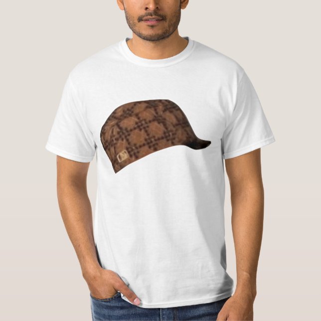 Scumbag Steve Hat Meme T-Shirt (Front)
