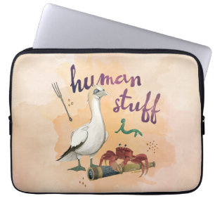 Scuttle’s Human Stuff Laptop Sleeve