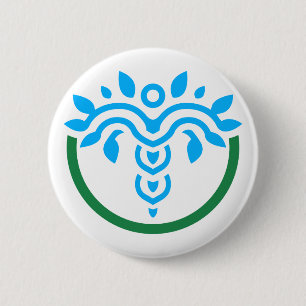 SCWELL Button. Emblem = no handshaking 2 Inch Round Button