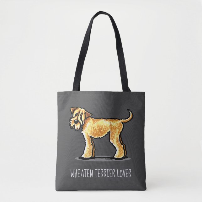 SCWT Wheaten Terrier Lover Personalized Tote Bag (Front)