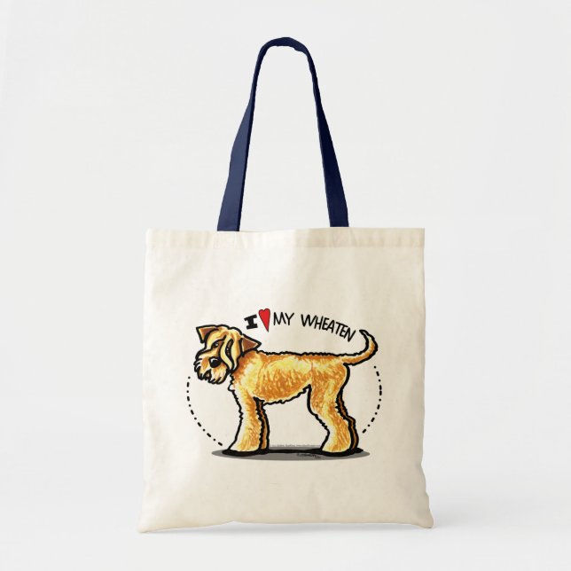 SCWT Wheaten Terrier Lover Tote Bag (Front)