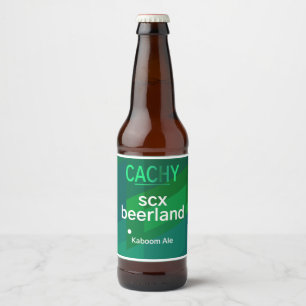 SCX_beerland DIY Beer Bottle Label