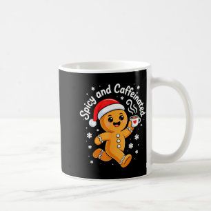 Scy And Caffeinated Shirt Men Women Gingerbread Ch Coffee Mug