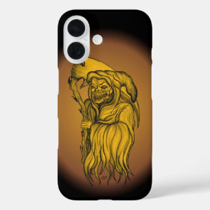 Scythe man - The Death iPhone 16 Case