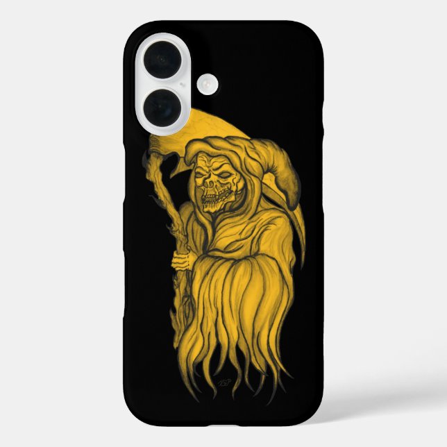 Scythe man - The Death Case-Mate iPhone Case (Back)