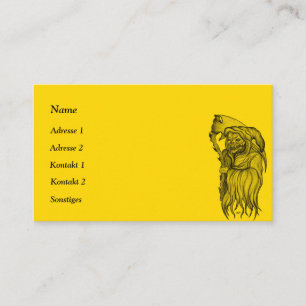 Scythe man - The Death , Grim reaper Business Card