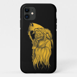 Scythe man - The Death , Grim reaper iPhone 11 Case