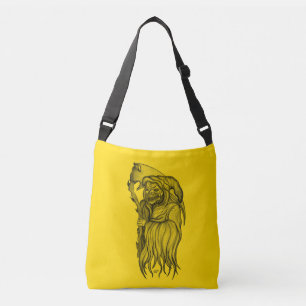 Scythe man - The Death , Grim reaper Crossbody Bag