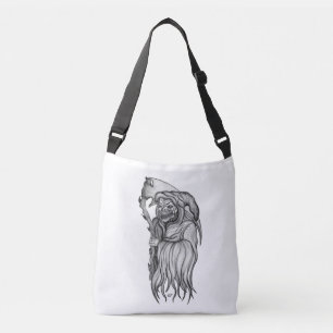 Scythe man - The Death , Grim reaper Crossbody Bag