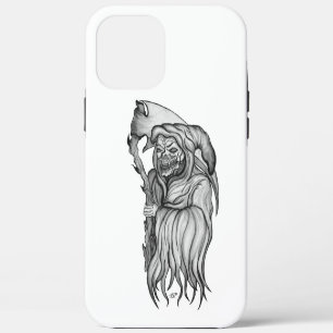 Scythe man - The Death , Grim reaper iPhone 12 Pro Max Case