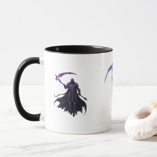 Scythe Reaper Mug – Triple Shadow Lords Edition ⚔️ (Avec donut)