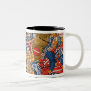 Scythian women besieging their enemies Two-Tone coffee mug