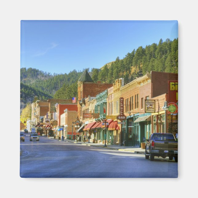 SD, Deadwood, Historic Gold Mining town Magnet (Front)