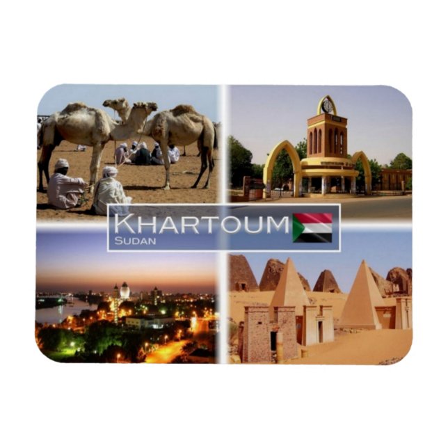 SD Sudan - Khartoum - Magnet (Horizontal)