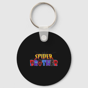 Sder Brother Shirt Birthday Family Funny Halloween Keychain