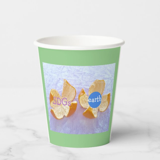 SDGs   Paper Cups (Front)