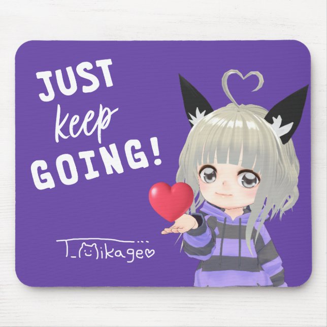 SDmikage mouse pad / SDミカゲ マウスパッド (Front)