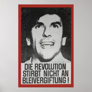 SDS Rudi Dutschke Poster The Revolution will not