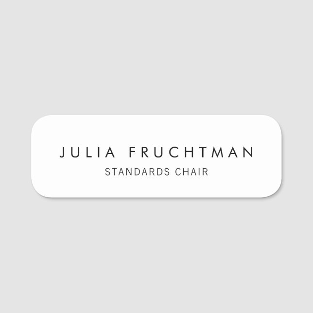 SDT Tulane Name Tag (Front)