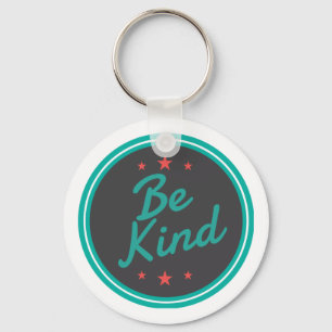 Sé amable   Be kind Keychain