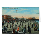 Se baignant à la plage de Brighton, Brooklyn il y