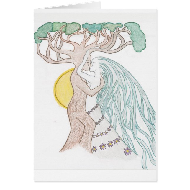 Se bécoter des couples d'arbre (Devant)