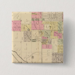 SE Omaha, Nebraska 2 Inch Square Button