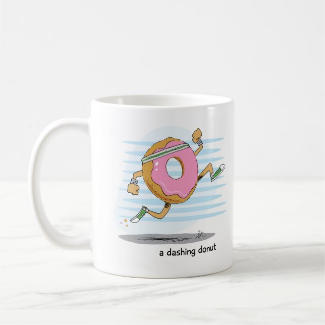 Se précipiter la tasse de beignet (Gauche)