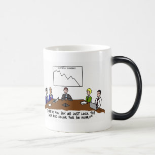 Se réunir dans la tasse Morphing de couleur de