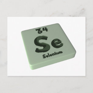 Se Selenium Postcard
