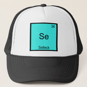 Se - Selleck Chemistry Element Symbol Funny Magnum Trucker Hat