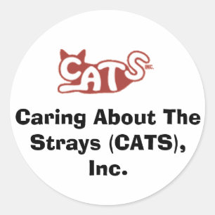 Se soucier des Strays (CATS), Inc. autocollants