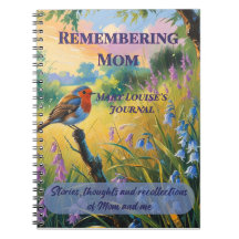 Se souvenir de maman – Journal personnalisé pour m