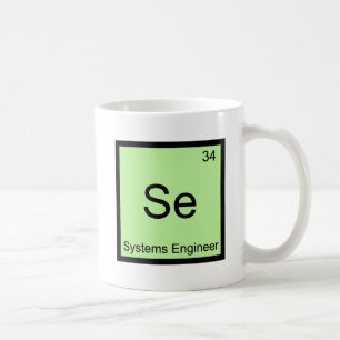 Se - Systems Engineer Funny Chemistry Element Tee Coffee Mug