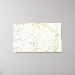 SE Virginia, Ft Monroe Canvas Print